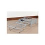 Humza Amani Aster 1 Seater Futon with Memory Foam Mattress - black mattress
