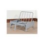 Humza Amani Aster 1 Seater Futon with Memory Foam Mattress - black mattress