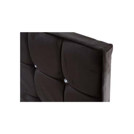 Humza Amani Bijou Faux Suede Headboard - single
