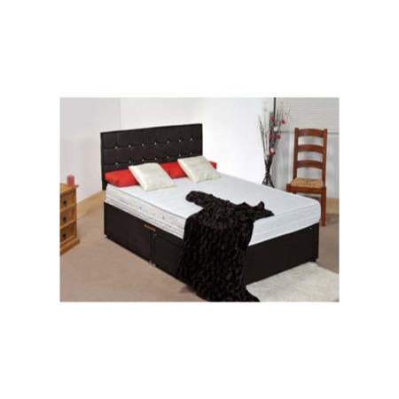 Humza Amani Bijou Faux Suede Headboard - single