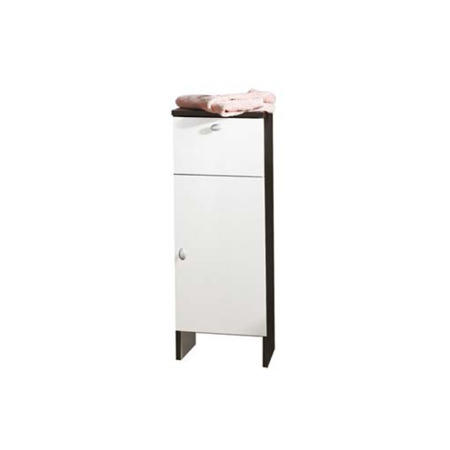 Parisot Anton Floor Standing 1 Drawer and 1 Door Bathroom Cabinet