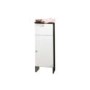 Parisot Anton Floor Standing 1 Drawer and 1 Door Bathroom Cabinet