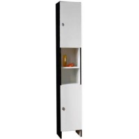 Parisot Anton Tall Cabinet with 2 Cupboards and Shelves