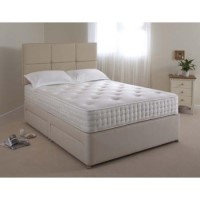 Relyon Ultima Memory Pocket 1500 Divan and Mattress - single with 2 drawers