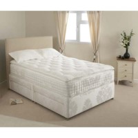 Relyon Pillow Ultima Pocket 1800 Mattress and Divan - double with 4 drawers