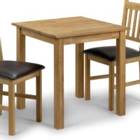 Julian Bowen Coxmoor Solid Oak Square Dining Table Julian Bowen Coxmoor Solid Oak Square Dining Table