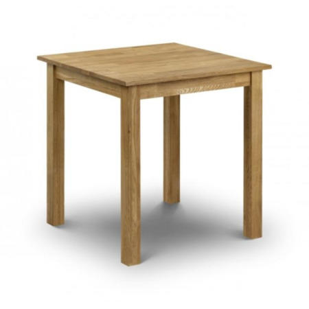 Julian Bowen Coxmoor Solid Oak Square Dining Table