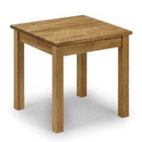 Julian Bowen Coxmoor Solid Oak Square Side Table
