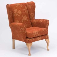 Restwell Queen Anne Fireside Armchair