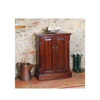 Baumhaus La Roque Solid Mahogany Shoe Cupboard - 12 Pairs