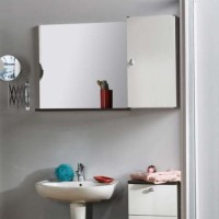 Parisot Anton Wall Mounted Bathroom Cabinet and Mirror