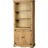 Seconique Original Corona Pine Dresser with 3 Shelves & 2 Doors