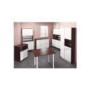 Parisot Dandy Low Kitchen Unit in White and Walnut