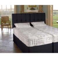 Relyon Deep Buttoned Bed Fixing Headboard in Navy - single