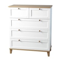 Seconique Arcadia Ash 3+2 Drawer Chest