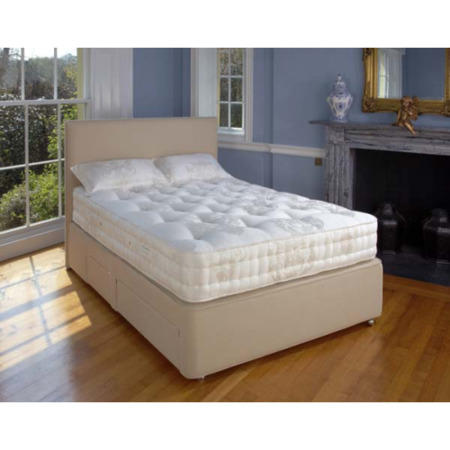 Relyon Marlborough Pocket 2000 Divan and Mattress - small double divan and mattress