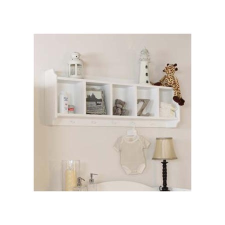 Baumhaus Nutkin Nursery White Solid Ash Wall Display Shelves Baumhaus Nutkin Nursery White Solid Ash