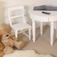 Baumhaus Nutkin Nursery White Solid Ash Chair