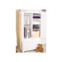 Baumhaus Nutkin Nursery White Solid Ash 2 Door Wardrobe