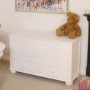 Baumhaus Nutkin Nursery White Solid Ash Toy Box
