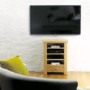 Baumhaus Aston Solid Oak Multimedia Storage Unit