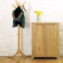 Baumhaus Aston Solid Oak Shoe Cabinet