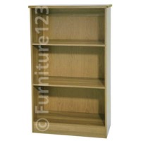 Welcome Furniture Hatherley 3 Shelf Bookcase in Oak