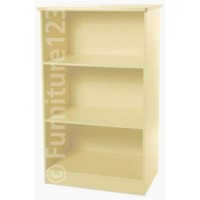 Welcome Furniture Hatherley 3 Shelf Bookcase in Cream