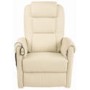 Relaxateeze Burley Recliner Armchair in Cream