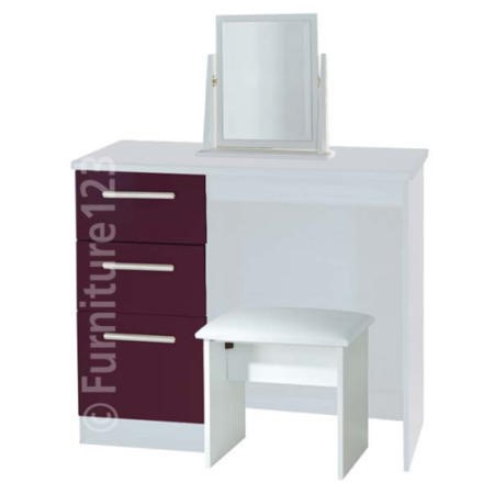 Welcome Furniture Hatherley High Gloss Small Dressing Table In