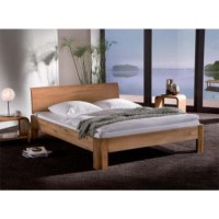 Hasena Natanya Solid Oak Bed Frame - UK standard superking
