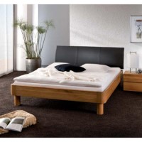 Hasena Estcourt Solid Oak Bed Frame - continental double