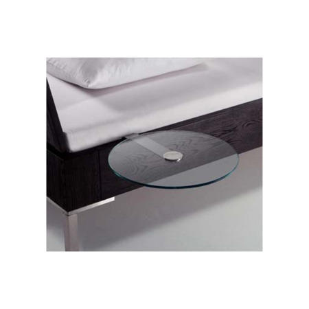 Hasena Bertos Solid Oak Bed Frame in Black - continental double