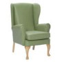 Icon Designs St Ives Fireside Armchair in Green