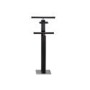 Kari Solid Oak Clothes Stand in Black