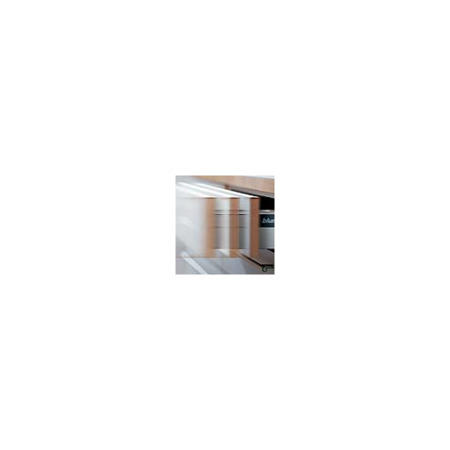 Hasena Kari Solid Oak 3 Shelf Bookcase in Black