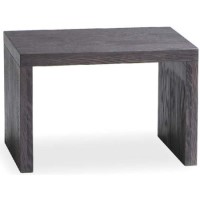 Hasena Tara Solid Oak Bedside Table in Black