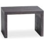 Hasena Tara Solid Oak Bedside Table in Black
