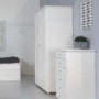 Mansa Solid Pine 2 Door 2 Drawer Wardrobe in White