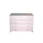Mansa Solid Pine 32 Drawer Chest in White