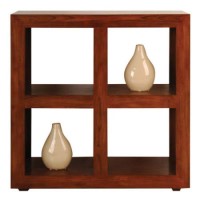 Islar Solid Wood Low Bookcase - 