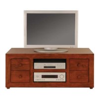 Islar Solid Wood TV Unit - 