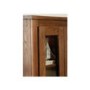 Zone Calza Oak Glazed 2 Door Display Cabinet