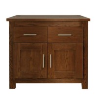 Calza Oak 2 Door 2 Drawer Sideboard - 