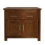 Calza Oak 2 Door 2 Drawer Sideboard - 