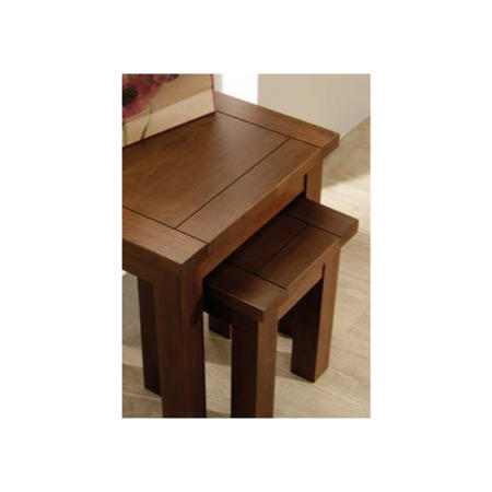 Zone Calza Oak Square Nest of Tables