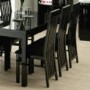 Zone Dazzle High Gloss Black Slat Back Dining Chair