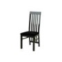 Zone Dazzle High Gloss Black Slat Back Dining Chair