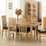 Acre Oak Rectangular Extending Dining Table - 