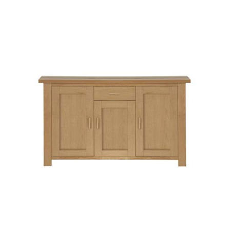 Zone Jenson Oak 3 Door 1 Drawer Sideboard